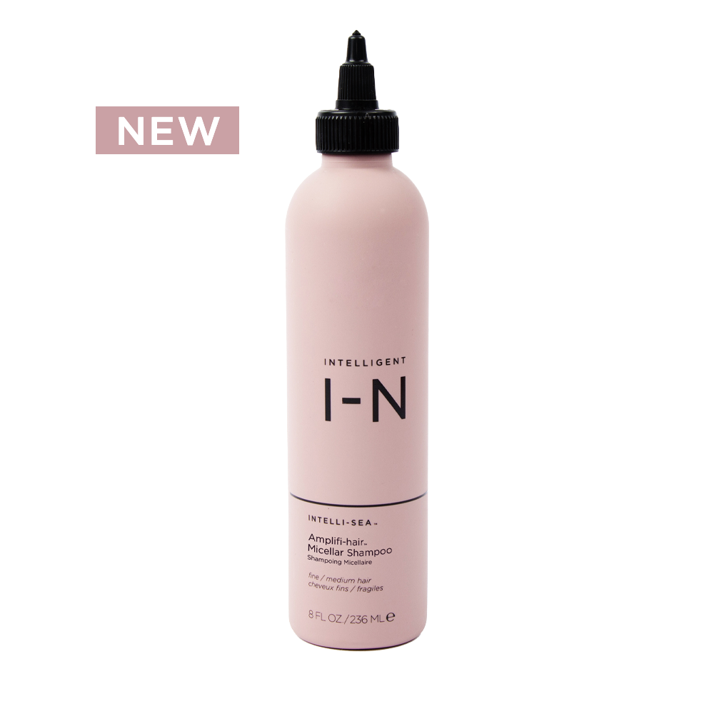 NEW! Natural plant based sulfate free gentle Amplifi-hair Micellar volumizing Shampoo for fine flat limp hair
