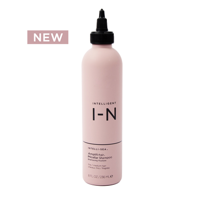 NEW! Natural plant based sulfate free gentle Amplifi-hair Micellar volumizing Shampoo for fine flat limp hair